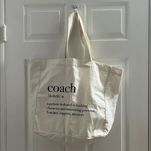 Totes Cream Canvas Tote Bag